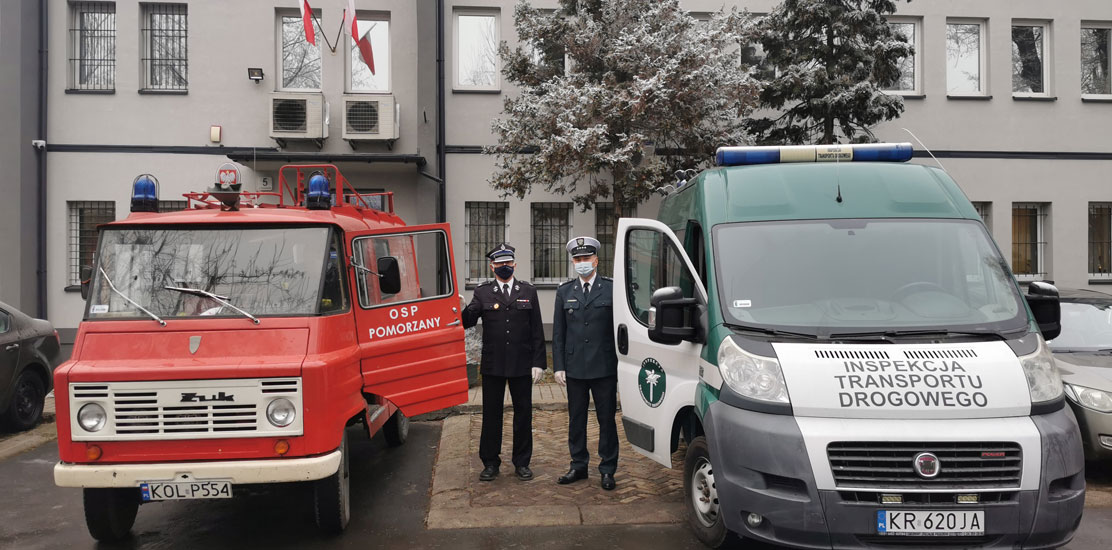 Fiat Ducato przekazany Gminie Olkusz do używania przez Ochotniczą Straż w Pomorzanach.
