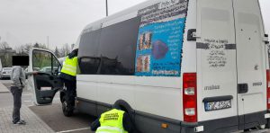 W trakcie powyższej akcji kontrolowano także stan techniczny pojazdów.