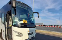 Autobus z dziećmi niedopuszczony do jazdy.