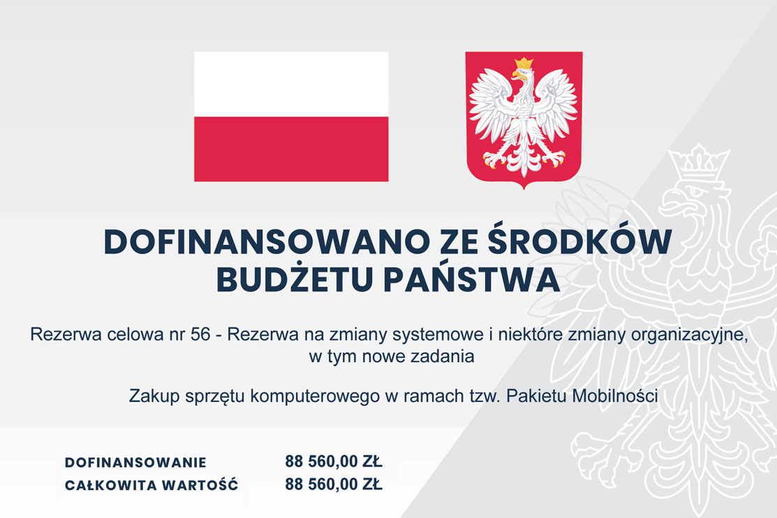 Baner informacyjny.