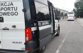 Małopolscy inspektorzy udali się na miejsce odjazdu autobusu.