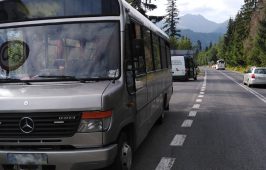 Autobus posiadał usterki zagrażające bezpieczeństwu w ruchu drogowym.