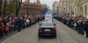 Uroczystościom towarzyszył pokaz pojazdów służb mundurowych.