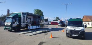 Na udostępnionym przez Urząd Miasta w Nowym Targu placu stanęła Mobilna Jednostka Diagnostyczna.