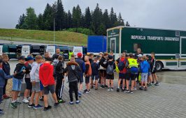 Wakacyjna akcja ITD dotycząca bezpiecznego transportu dzieci przeprowadzona na MOP Zbójecka Góra.
