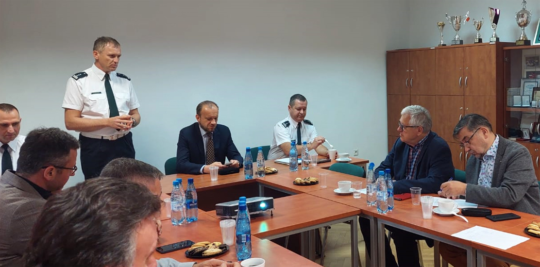Posiedzenie Rady Konsultacyjno-Doradczej, działającej przy Małopolskim Wojewódzkim Inspektorze Transportu Drogowego.