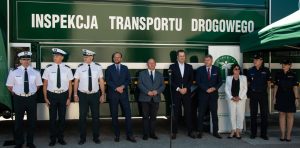 Rozwój małopolskiej Inspekcji Transportu Drogowego. Dron do zadań specjalnych i otwarcie siedziby Zespołu Terenowego ITD w Oświęcimiu.