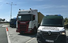 53 naruszenia czasu pracy kierowcy – rekordowa kontrola na MOP Giebułtów.