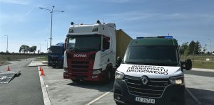 53 naruszenia czasu pracy kierowcy – rekordowa kontrola na MOP Giebułtów.