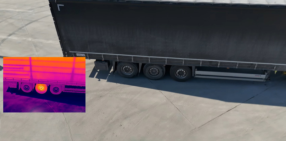 Krakowski dron w służbie bezpieczeństwa – nowoczesna technologia pomaga wykrywać niebezpieczne usterki pojazdów.